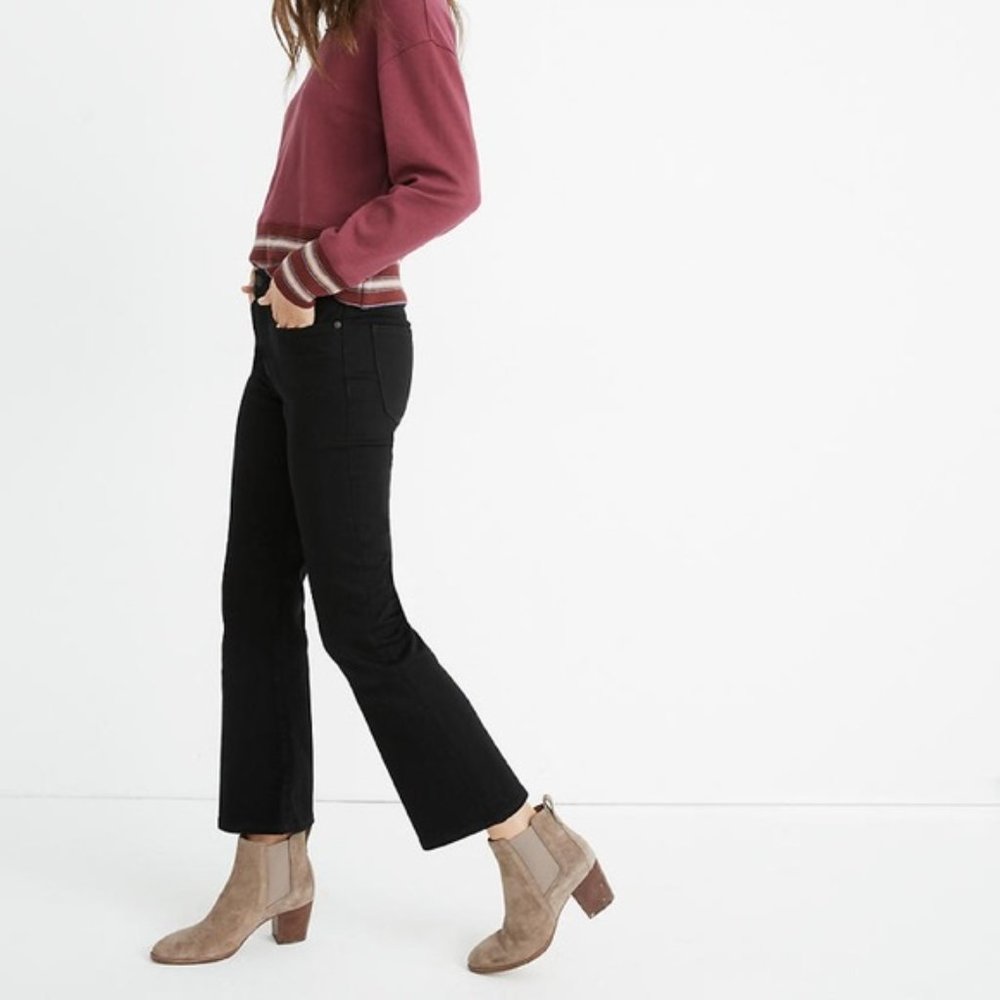 Madewell Cali Demi Boot Black Size 24P